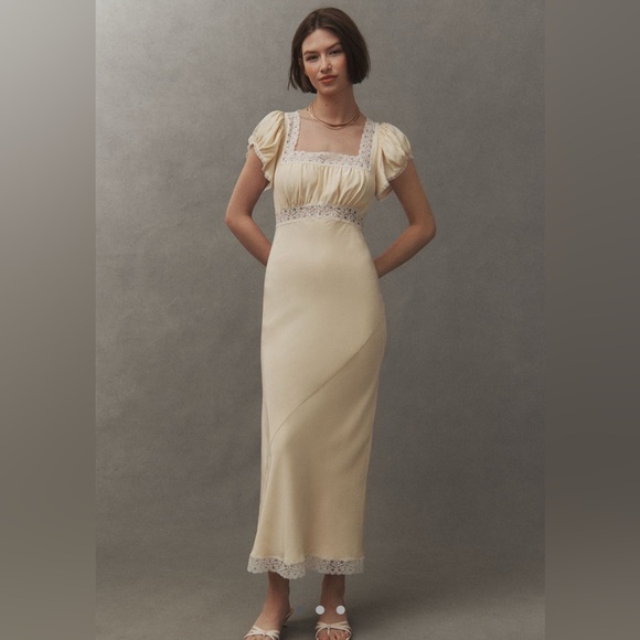 Reformation Dresses & Skirts - Reformation Clarisse Silk Midi Dress